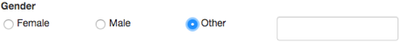 Multiple Choice with Other option