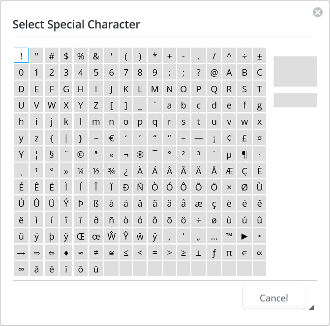 How Do I Add Special Characters Or Create Content Powerschool Community