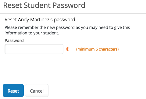 How Can I See Or Reset My Students' Passwords? - PowerSchool Community