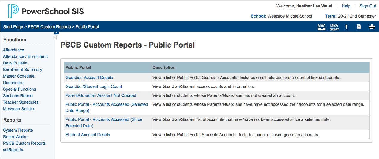 Creating A PowerSchool Parent Portal Account & Technology and