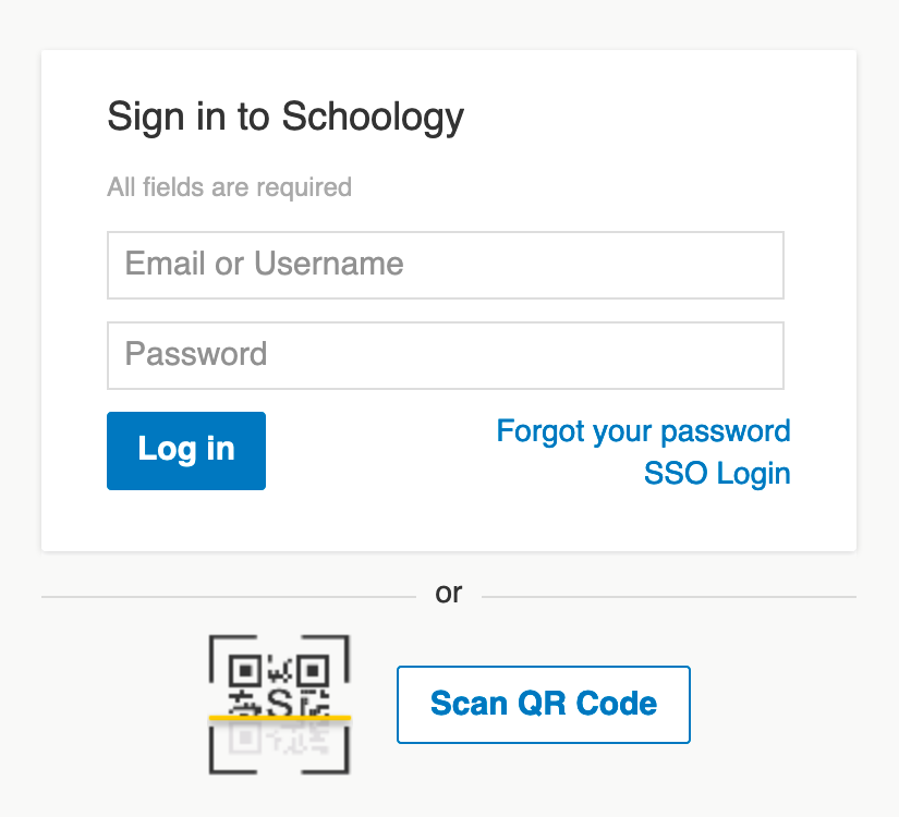 QR Code Login