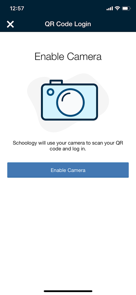 Enable Camera