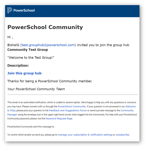 What are Group Hubs? PowerSchool Community