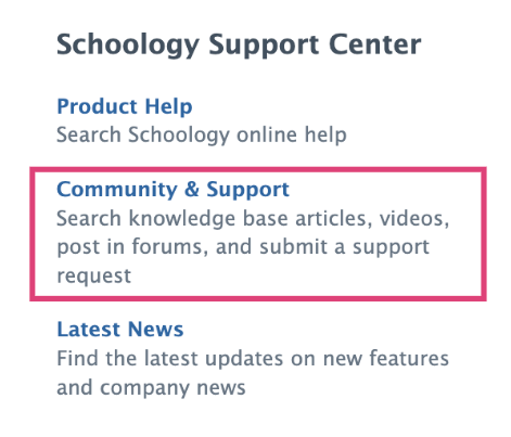 Getting Started Guide for Schoology Learning Customers ...