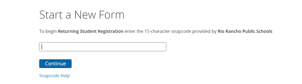 New Snapcode.PNG Screenshot illustrating the New Form