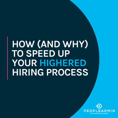 New Article: How (And Why) to Speed Up Your Hiring Process