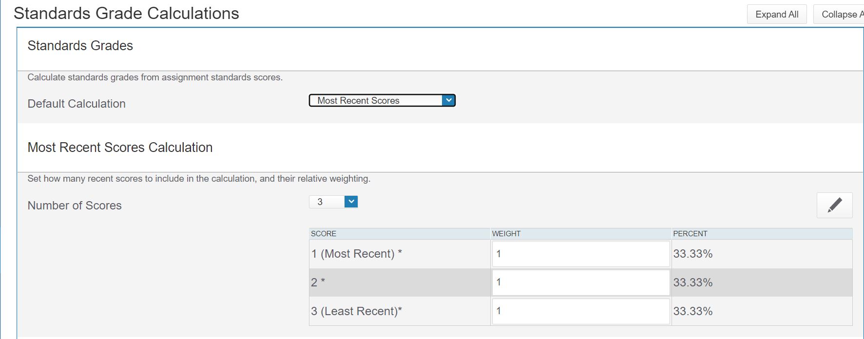 Solved PowerTeacher Pro Most Recent Scores Calculation Help