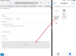 Drag and drop files on iPad to PowerSchool Learning