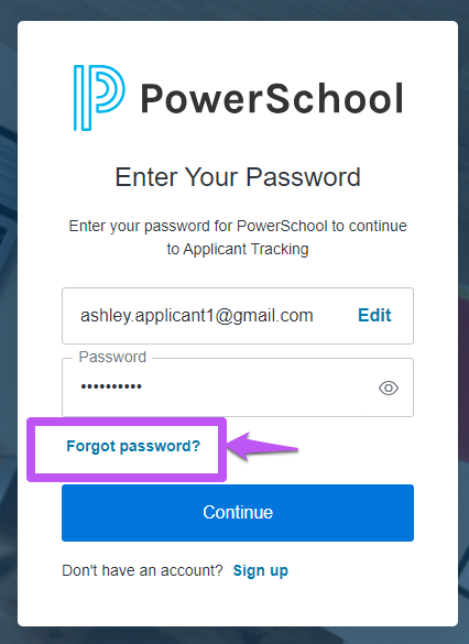 How To: Reset My Password In Applicant Tracking - PowerSchool Community