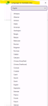Select the Language
