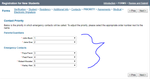 Screenshot illustrating setting the priority on the priority page