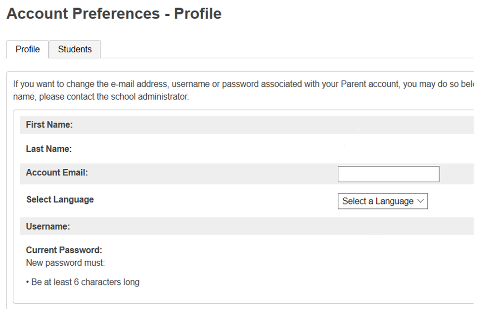 PowerSchoolAccountPreferences_BlankedInfo.PNG